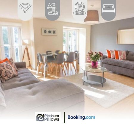 Modern Oxford 2 Bedroom Apartments, Families & Contractor Accommodation, Near John Radcliffe Hospital Luaran gambar